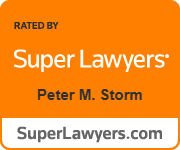 Rated By Super Lawyers | Peter M. Storm | SuperLawyers.com